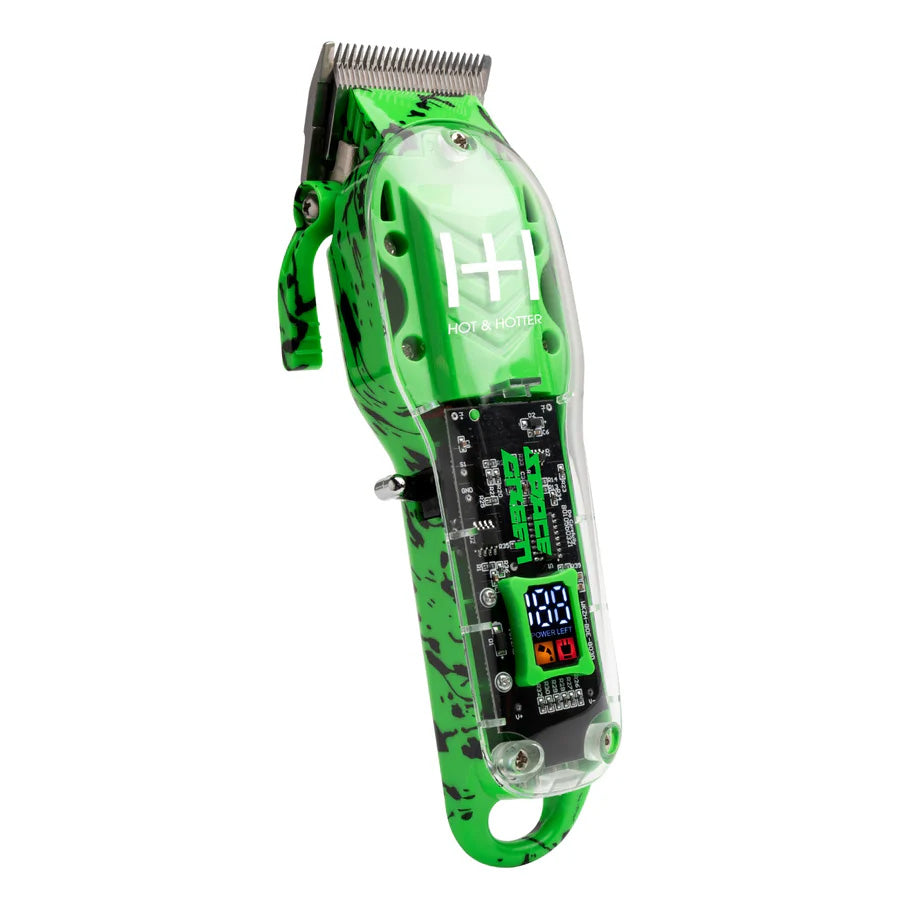 Hot-Hotter-Professional-Rechargeable-Clippers-Space-Green