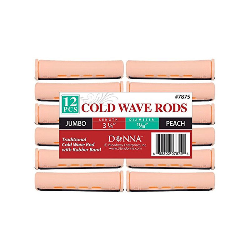 Donna-Collection-HJair-Accesory-Cold-Wave-Jumbo-Rods-325-Peach-12PK