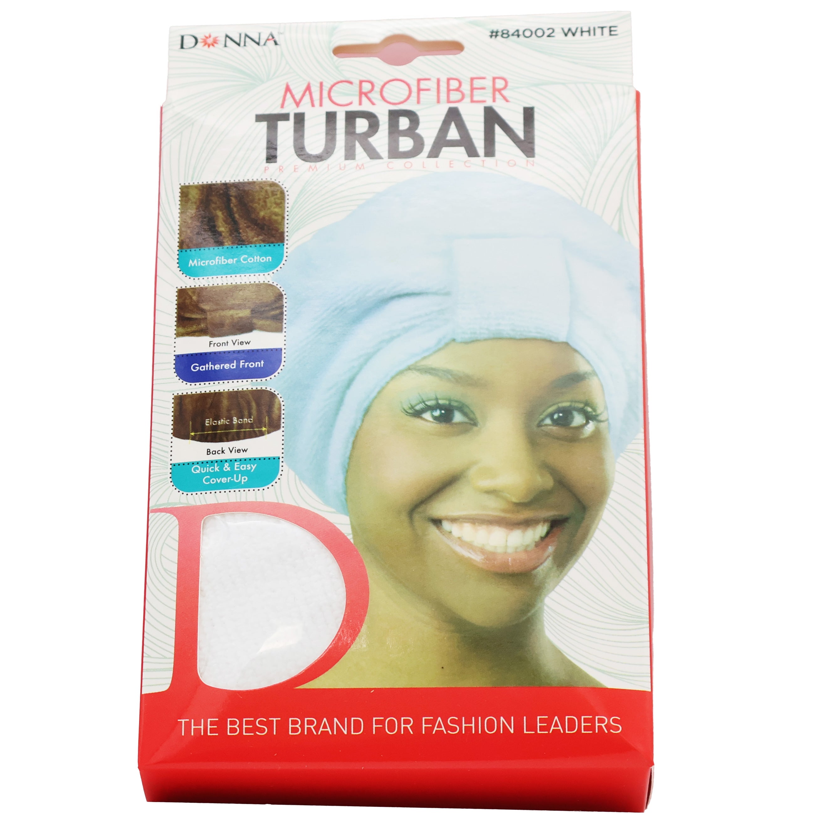 Donna-Microfiber-Turban-White