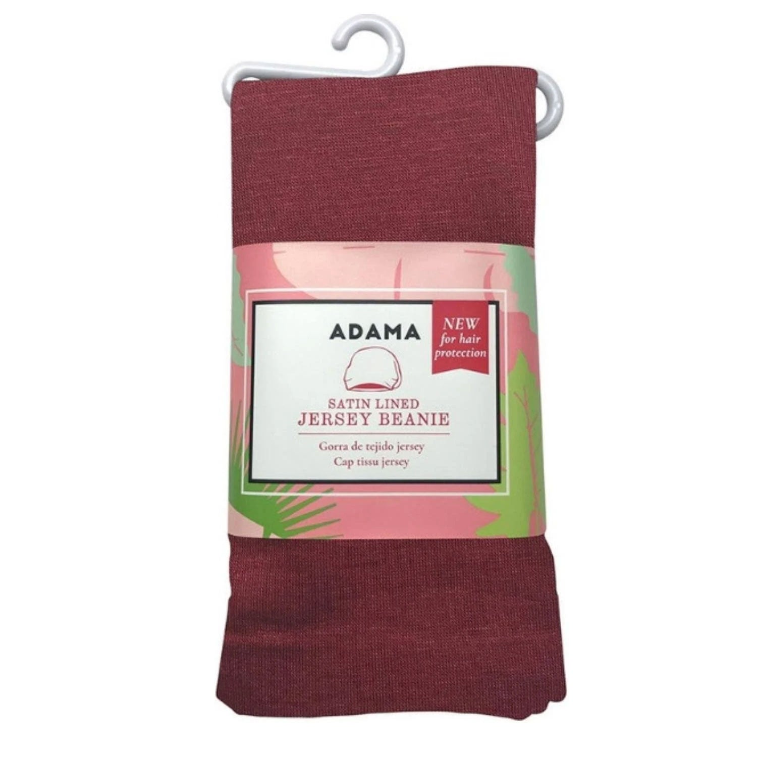 Adama-Satin-Lined-Jersey-Beanie-Burgundy