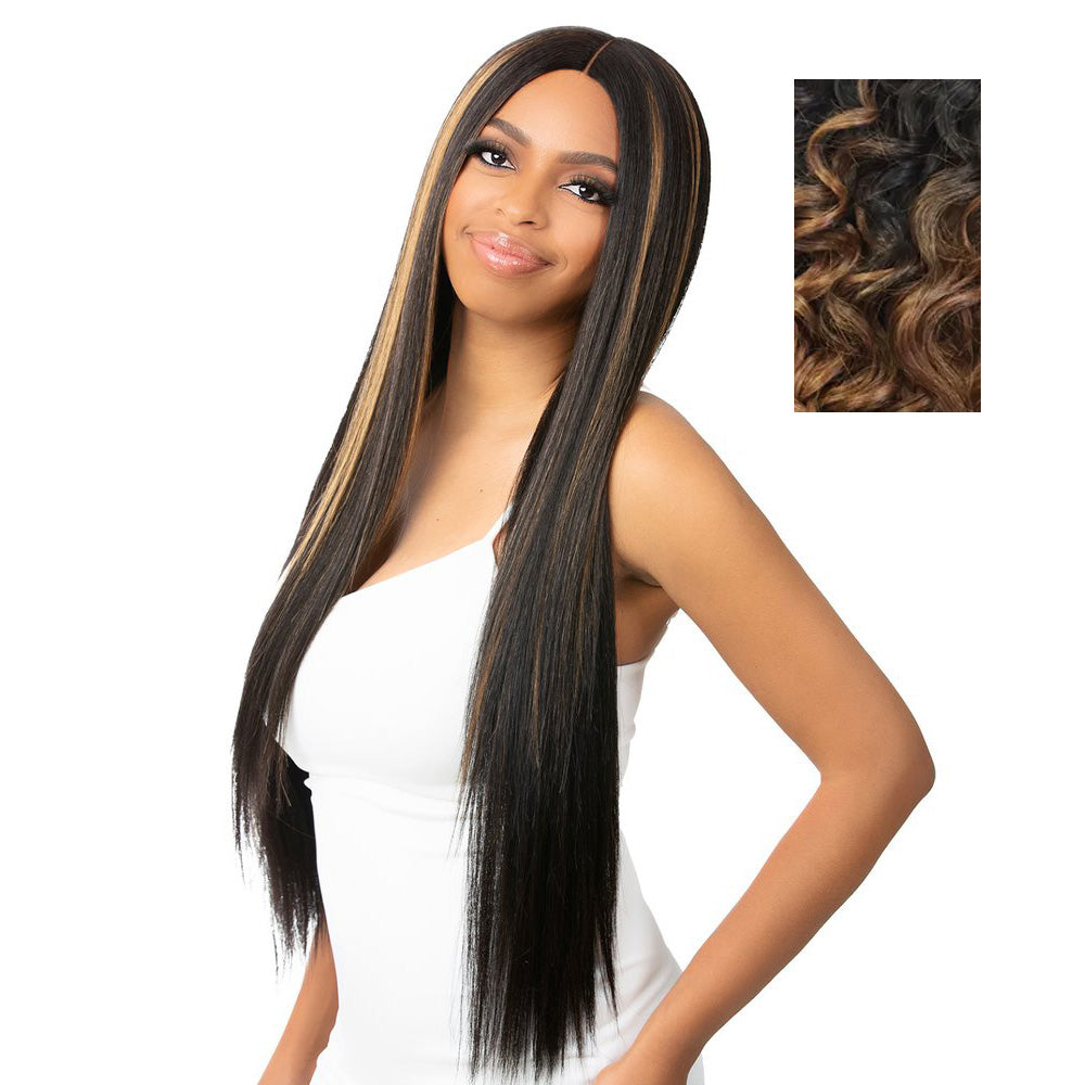Nutique-Premium-Synthetic-Fiber-HD-Virtually-Undetectable-Lace-Front-Wig-BFF-Lace-Polaris-Straight-TT1B30-Brown