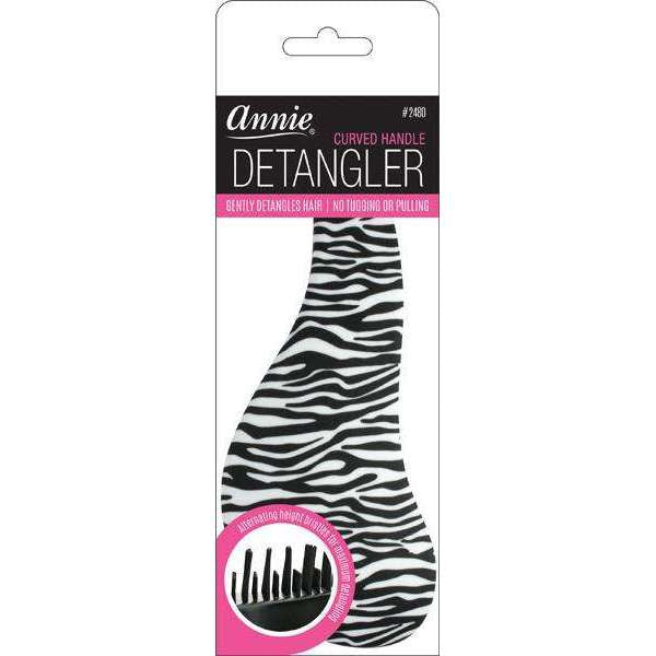 Annie-Brush-Curved-Handle-Detangler-Zebra