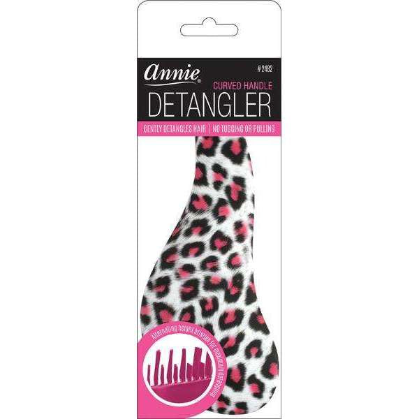 Annie-Brush-Curved-Handle-Detangler-Cheetah