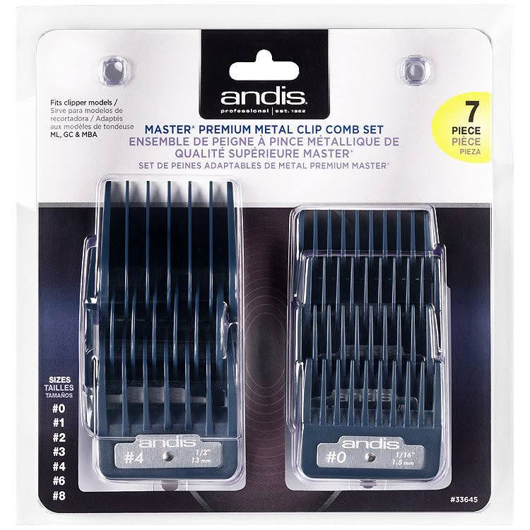 Andis-Master-Premium-Metal-Clipper-GuardComb-Set-7PK