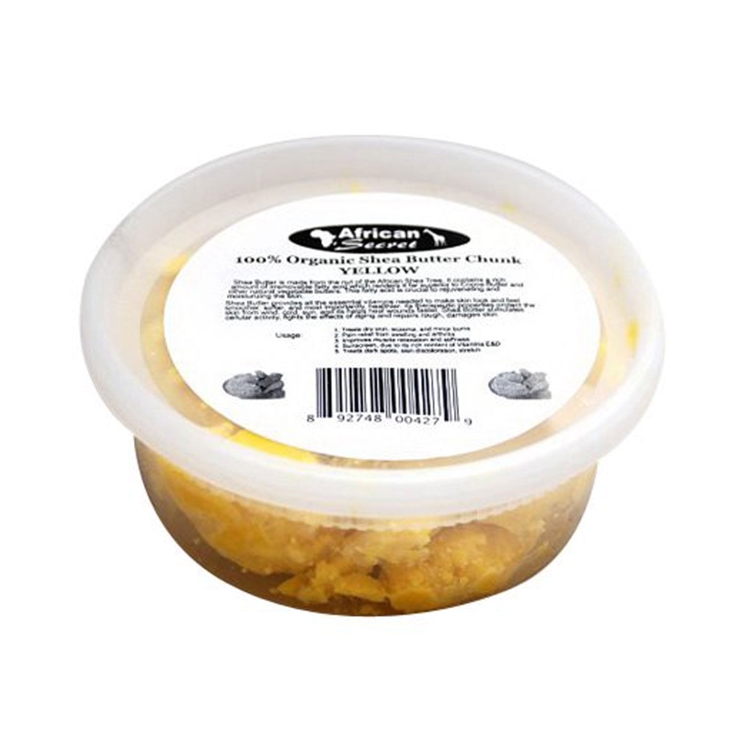 African-Secret-Organic-Shea-Butter-Yellow-Chunk-8-Oz