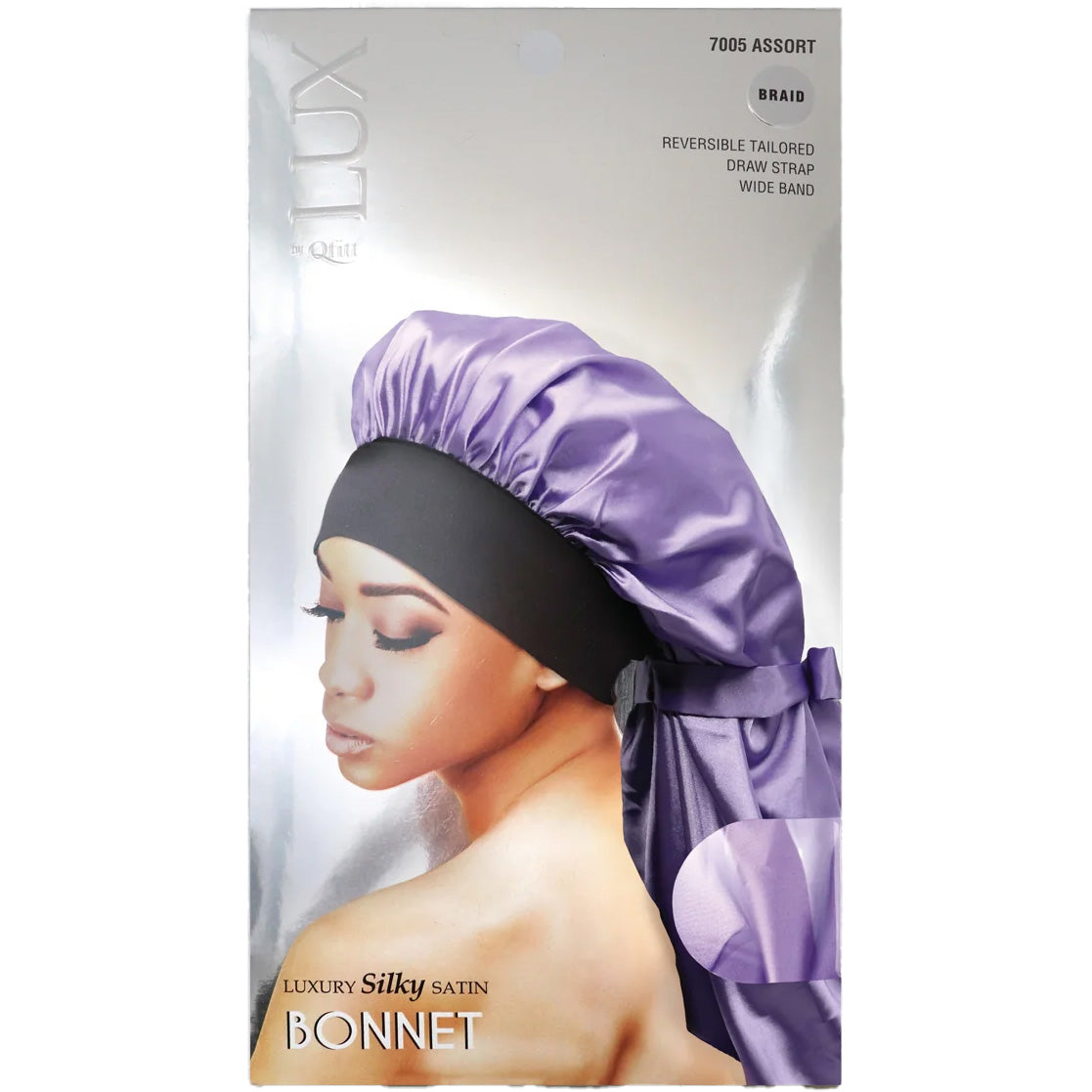 Qfitt-Luxury-Silk-Satin-Bonnet-Solid-Assort-Pack-of-6