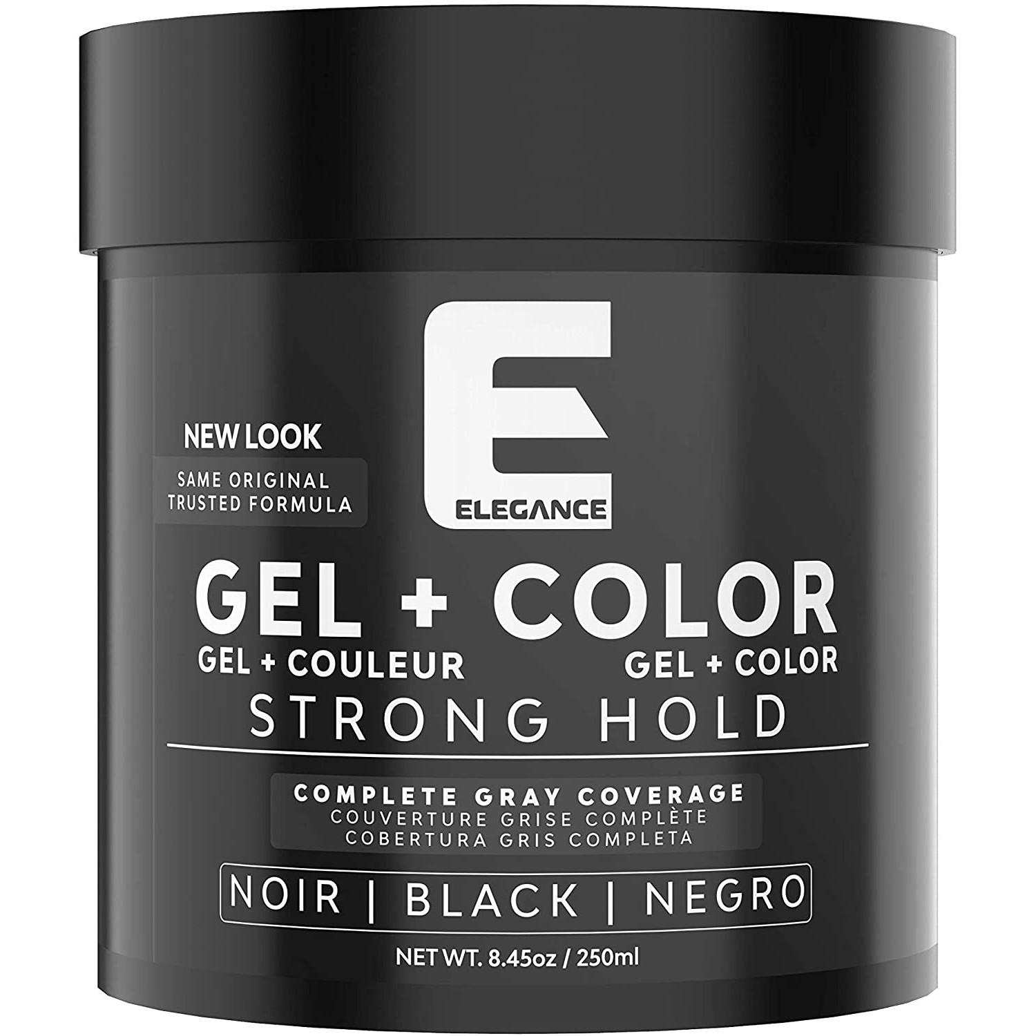 Elegance-Gel-Color-Black-Hair-Gel-Strong-Hold-84-Oz
