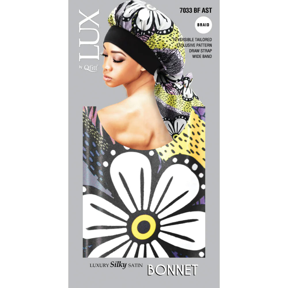 Qfitt-Luxury-Silk-Satin-Bonnet-Butterfly-AssortBlaid-6PK