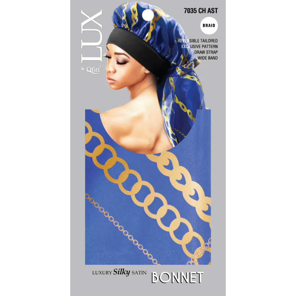 Qfitt-Luxury-Silk-Satin-Bonnet-Chain-AssortBlaid-6PK