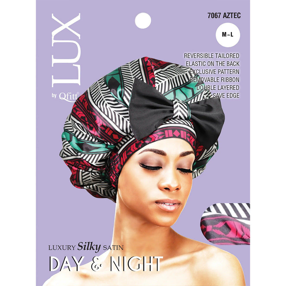 Qfitt-Luxury-Silk-Satin-DayNight-Cap-Pattern-DesignRegular