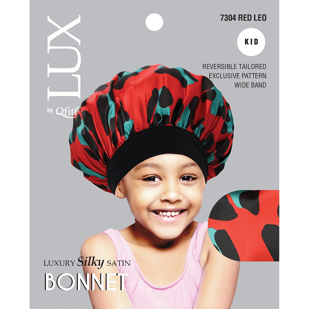 Qfitt-Luxury-Silk-Satin-Bonnet-Pattern-Kid-Leopard