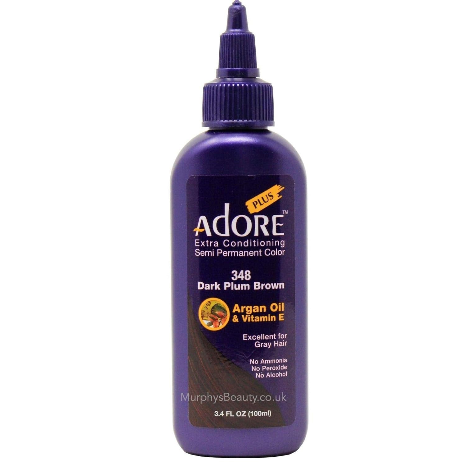 Adore-Plus-Semi-Permanent-Hair-ColorDark-Plum-Brown348