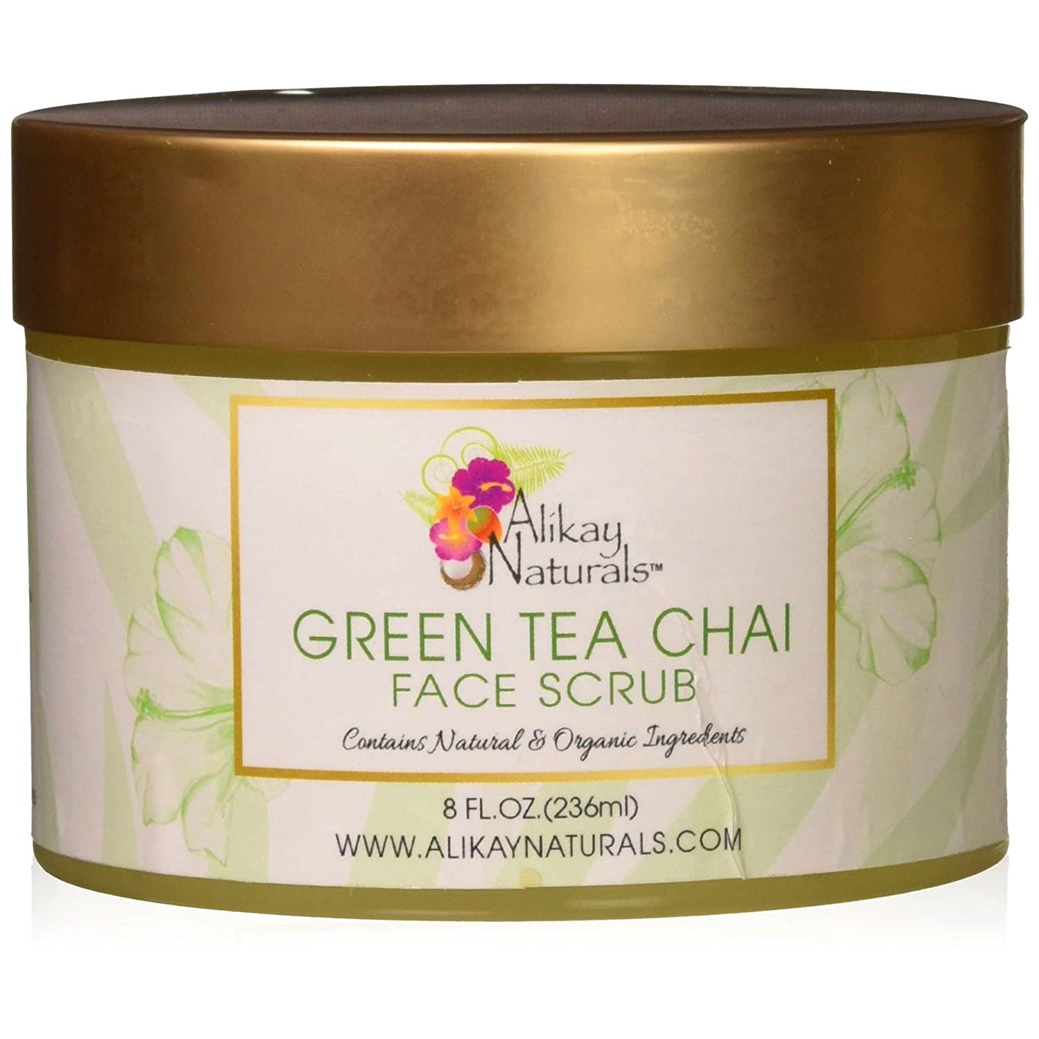 Alikay-Naturals-Green-Tea-Chai-Face-Scrub-8-Oz
