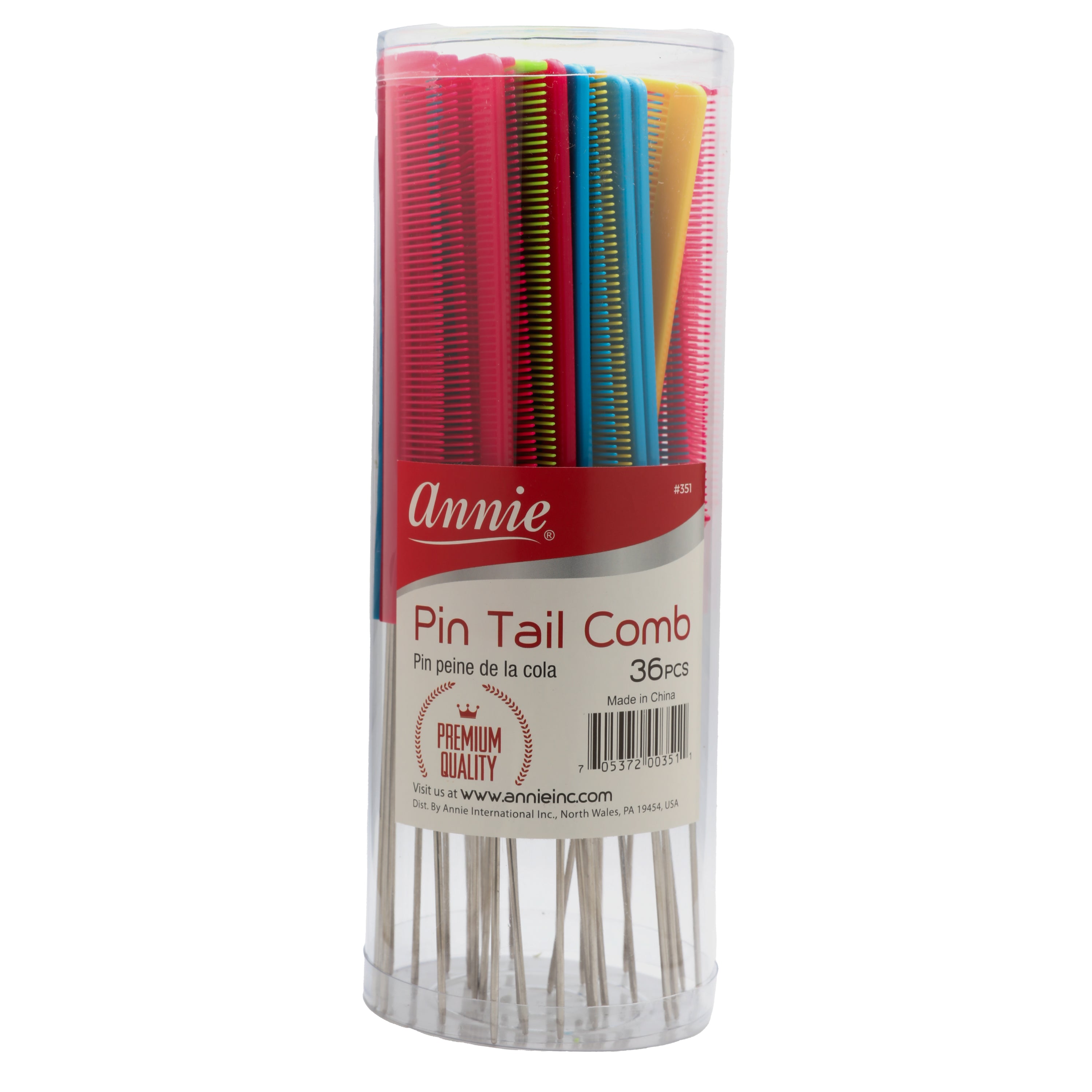 Annie-Comb-Pin-Tail-Assorted-premium-36PK