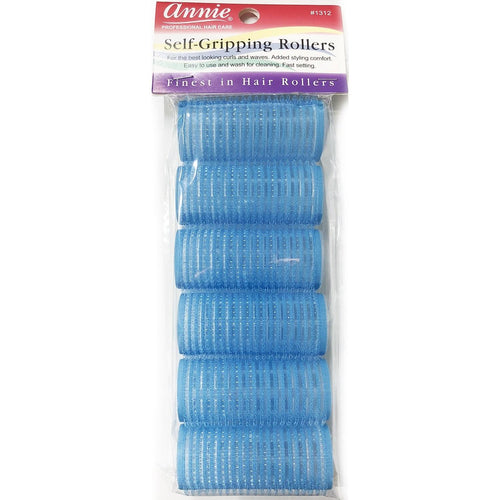 1-Annie-SelfGripping-Rollers-Blue-6PK