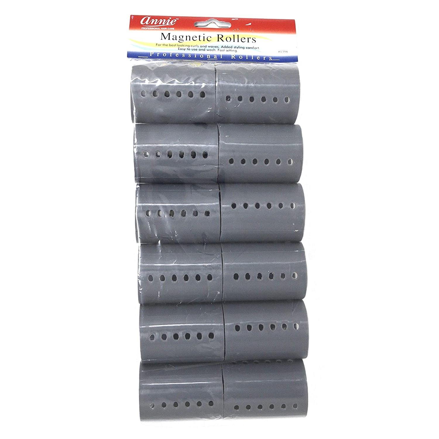2-Annie-Rollers-Magnetic-Gray-12PK