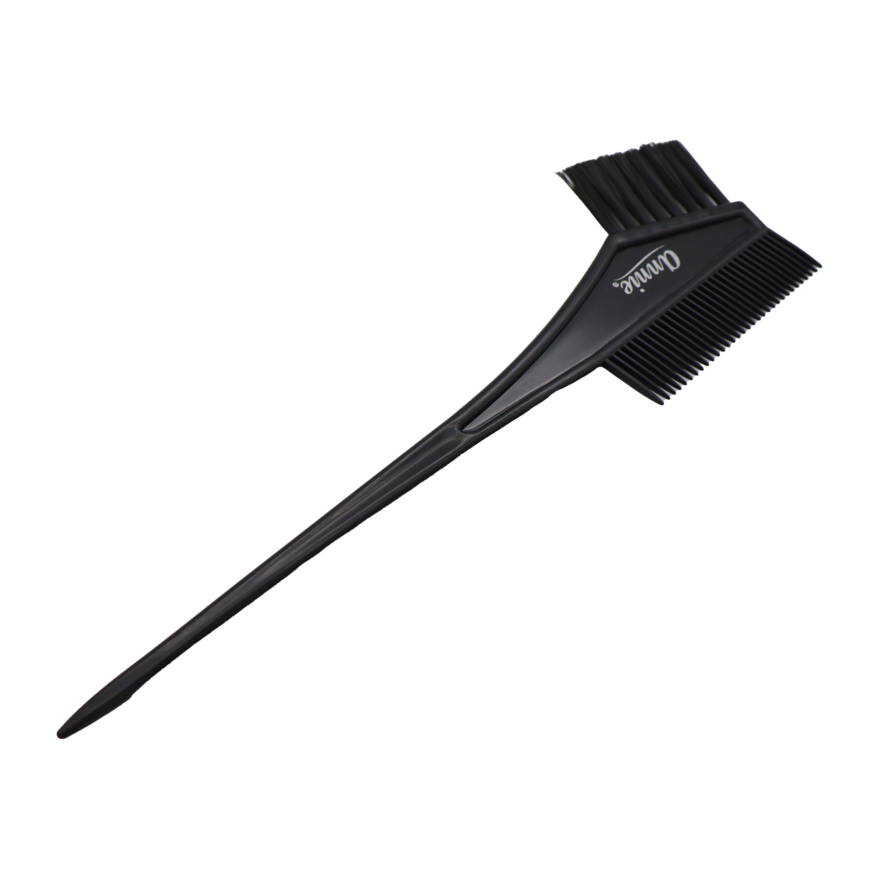 Annie-Dye-Brush-With-Comb-Black