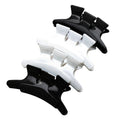 Annie-3-Butterfly-Clamps-Hair-Accessories-Claws-Clip-Pins-Black-White-12PK