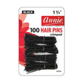 Annie-100-Hair-Pins-175-Black-Ball-Tipped