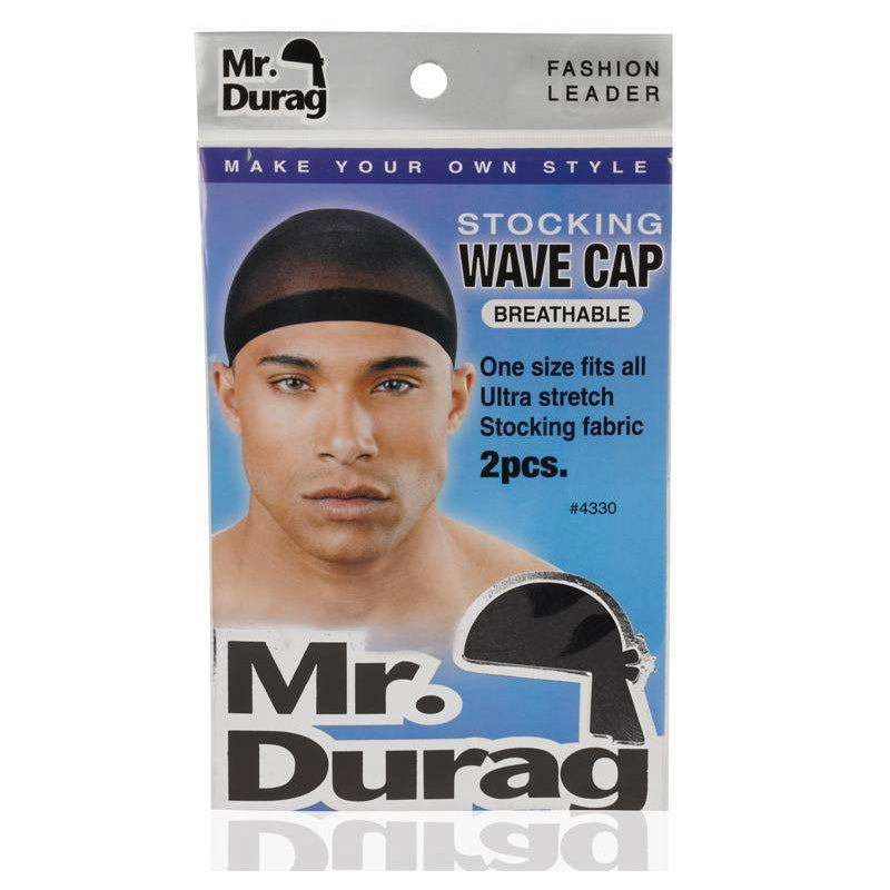 Annie-Mr-Durag-Stocking-Tie-Down-Cap-Black