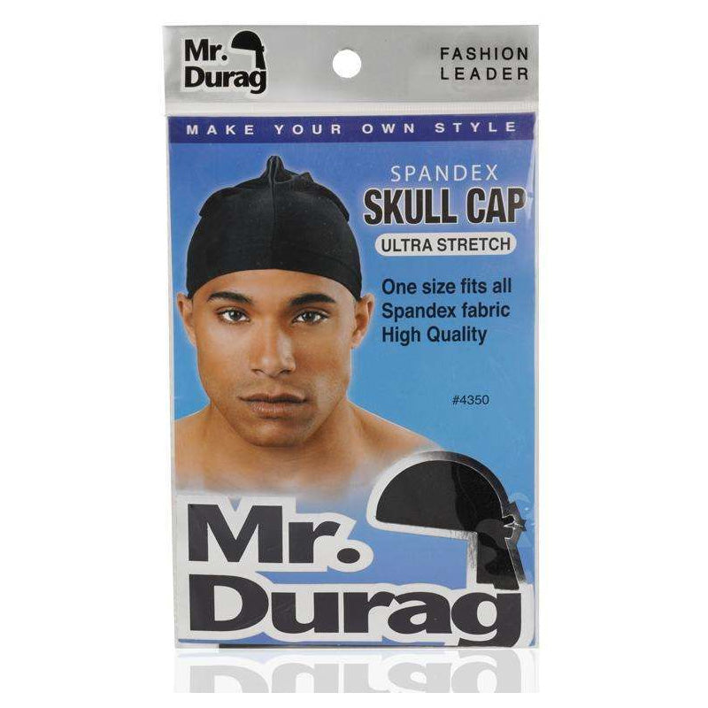 Annie-Mr-Durag-Spandex-Skull-Cap-Black