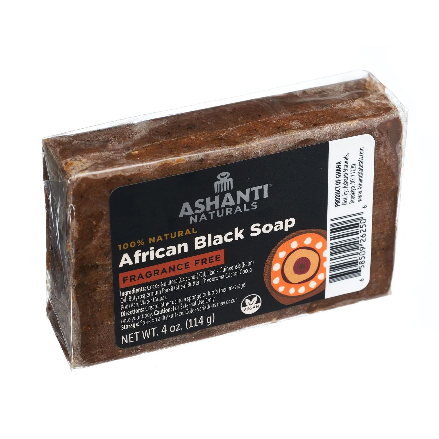 Ashanti-Natural-African-Black-Soap-Bar-Fragrance-Free4oz
