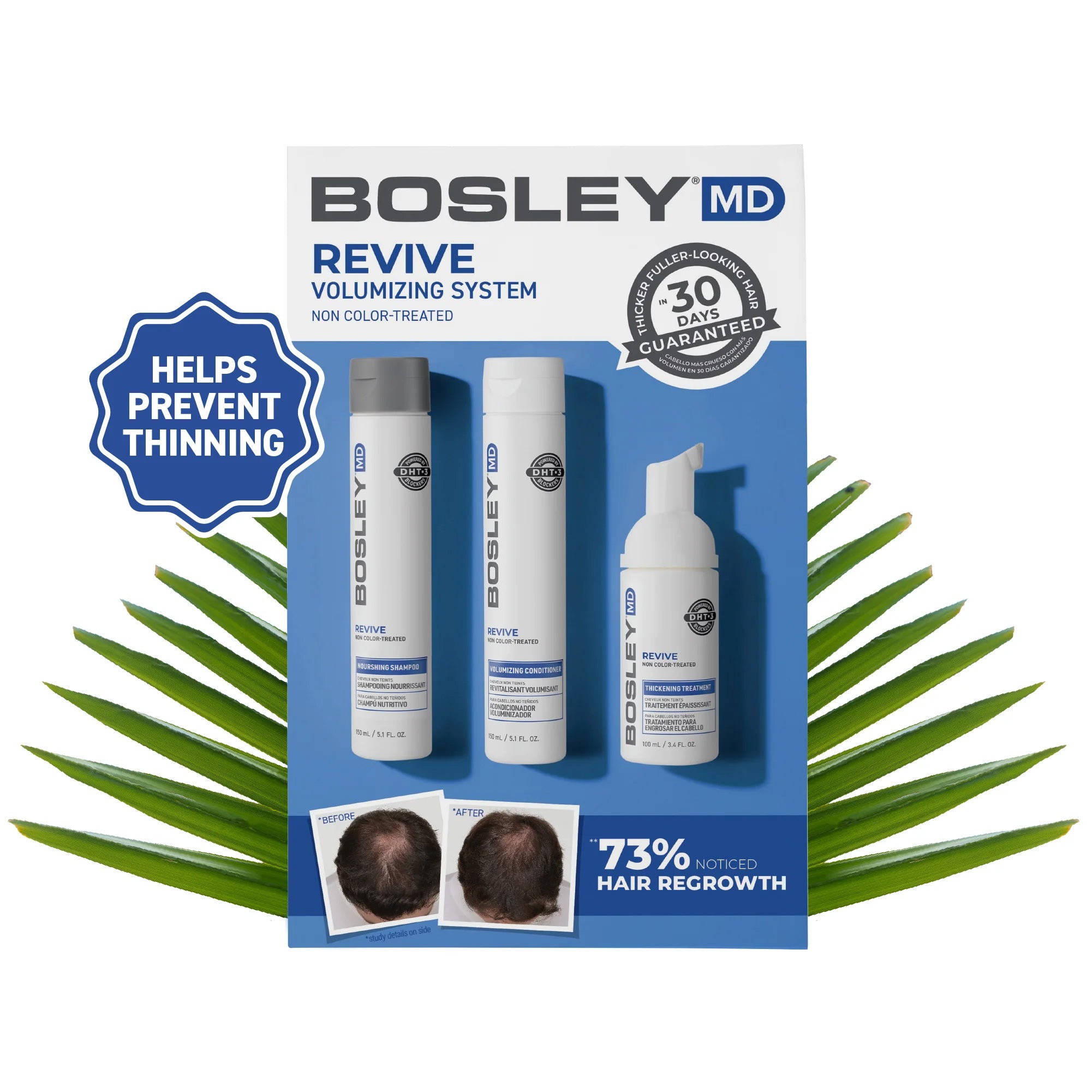 BOSLEY-Revive-Blue-Starter-Pack-For-Non-Color-Treated-Hair