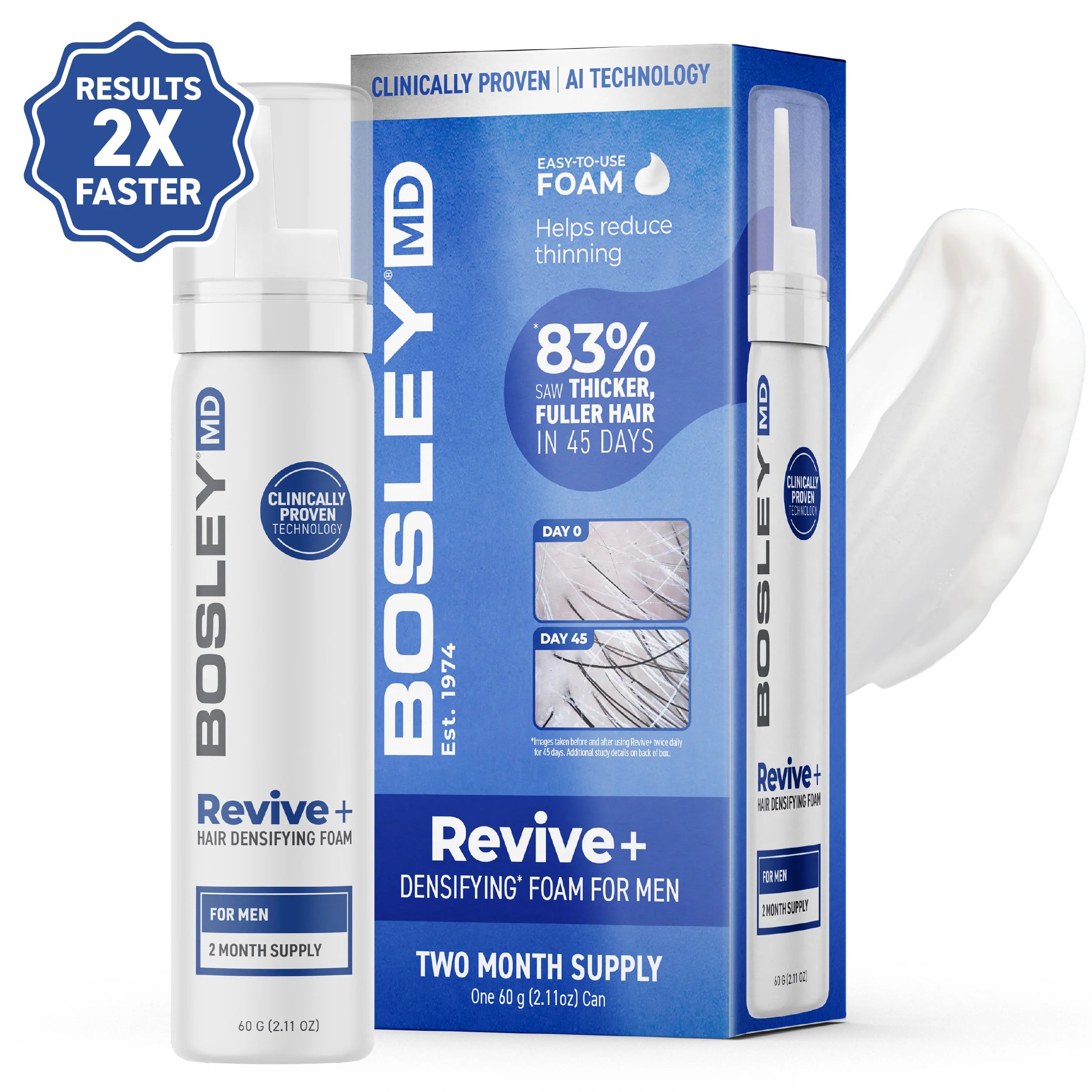 Bosley-MD-Revive-Hair-Regrowth-Treatment-Men-Foam-211oz-2-Month-Supply