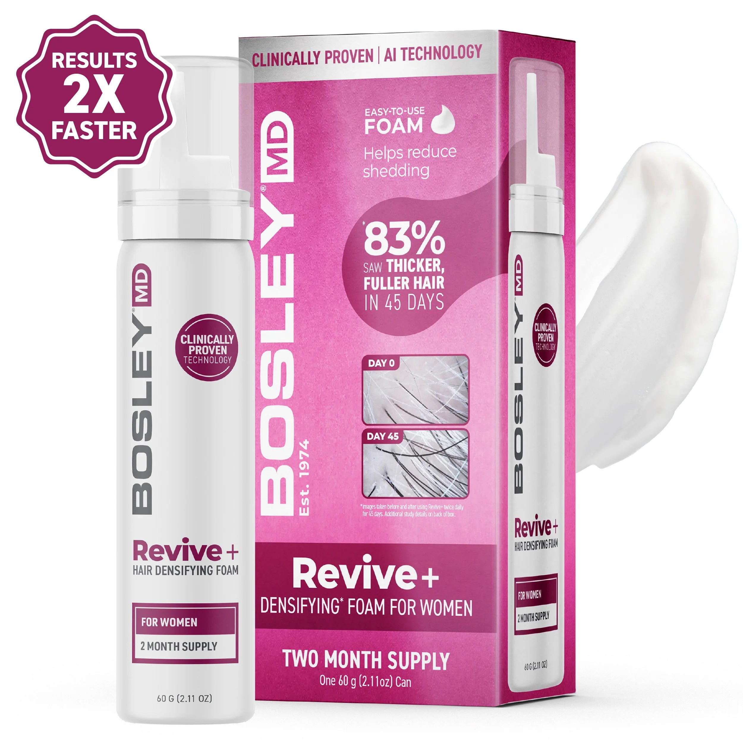 Bosley-MD-Revive-Hair-Regrowth-Treatment-Women-Foam-211oz-2-Month-Supply