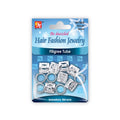 Hair-Braid-Tube-Bt-Silver-8-mm-12PK
