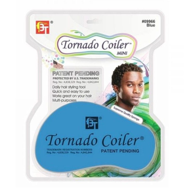 BT-Tornado-Coiler-Mini-Hair-Sponge-Brush-10mm-Hole-Blue