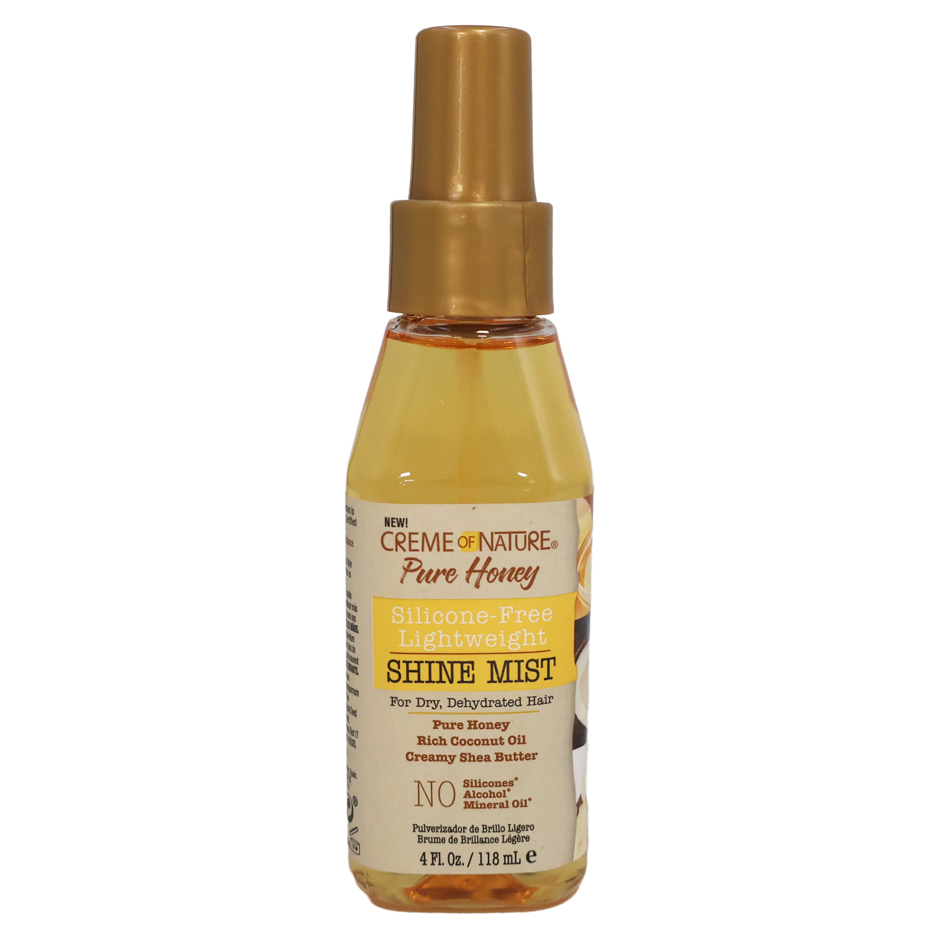 Creme-Of-Nature-Pure-Honey-SiliconeFree-Lightweight-Shine-Mist-4-Oz