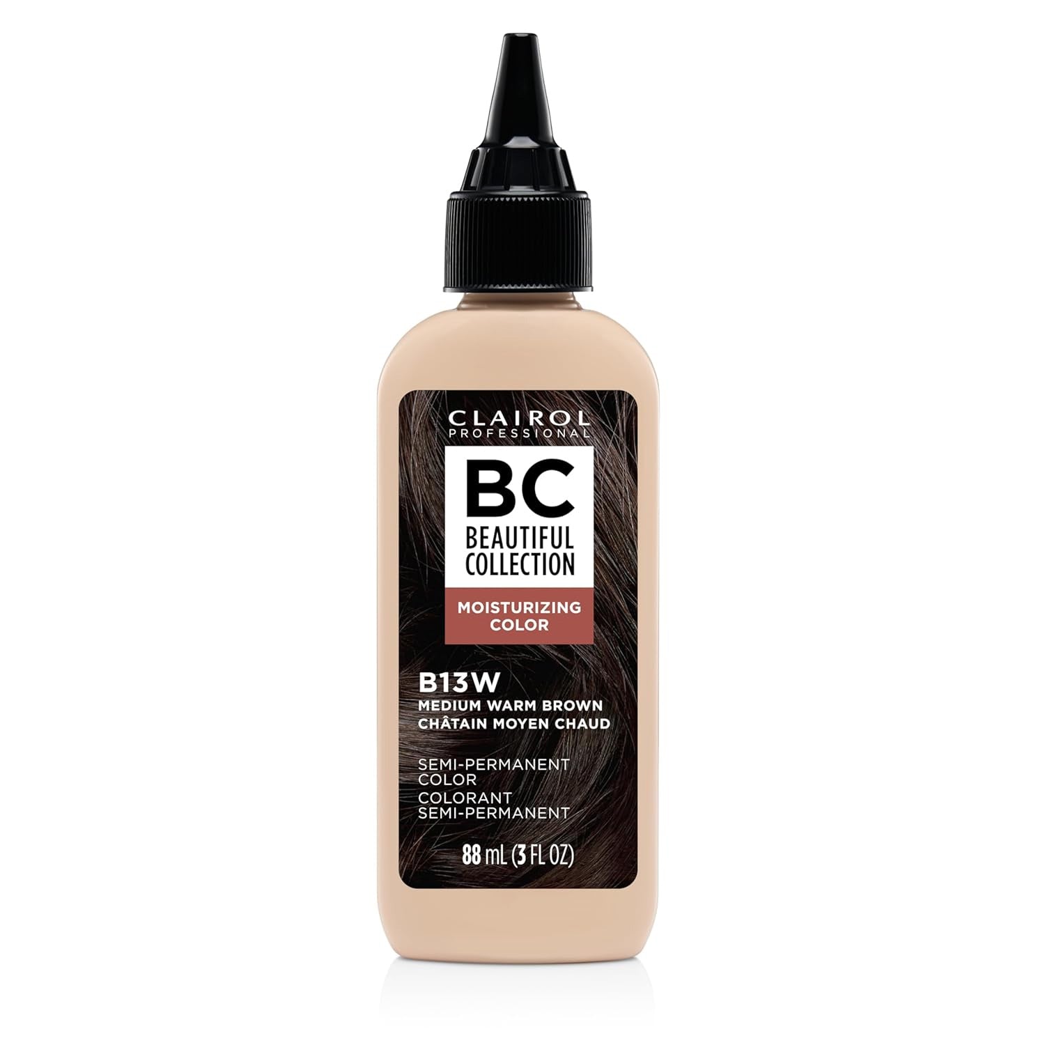 Clairol-Beautiful-Collection-SemiPermanent-Hair-Color-B13W-Medium-Warm-Brown-3-Oz