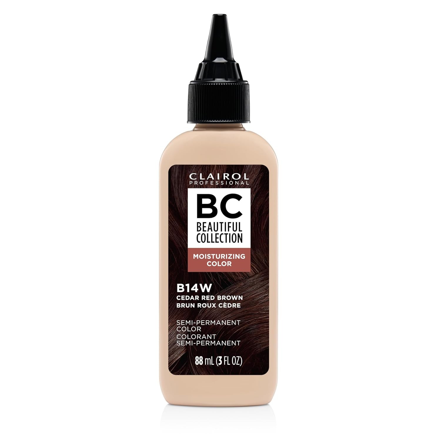 Clairol-Beautiful-Collection-SemiPermanent-Hair-Color-B14W-Cedar-Red-Brown3-Oz