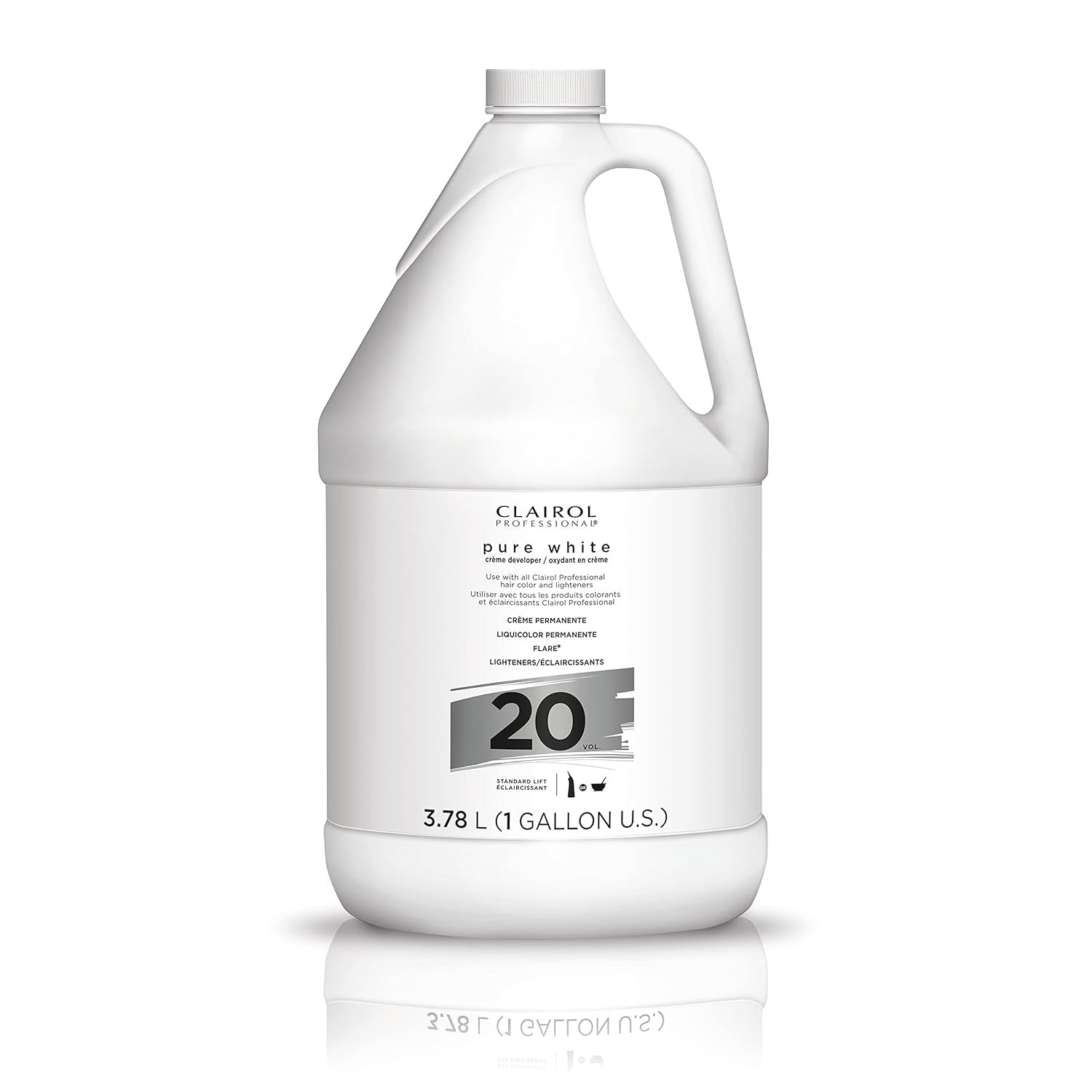 Clairol-Professional-Pure-White-20-Volume-Creme-Developer-128-Oz1-Gallon