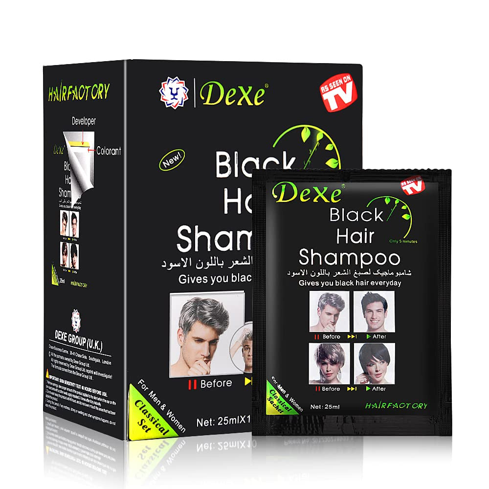 Dexe-Instant-Black-Hair-Shampoo-25ml-x-10PK
