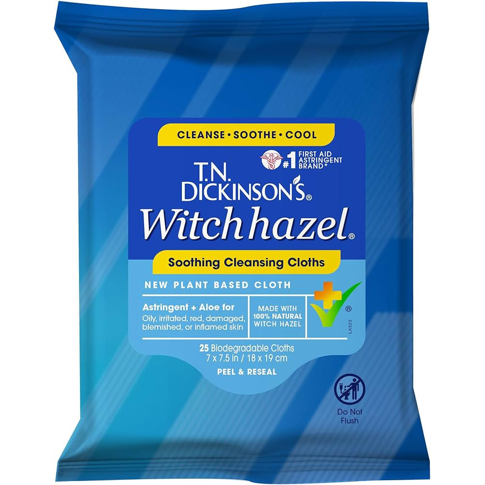 Dickinsons-Cleanser-Cloths-Witch-Hazel-25PK