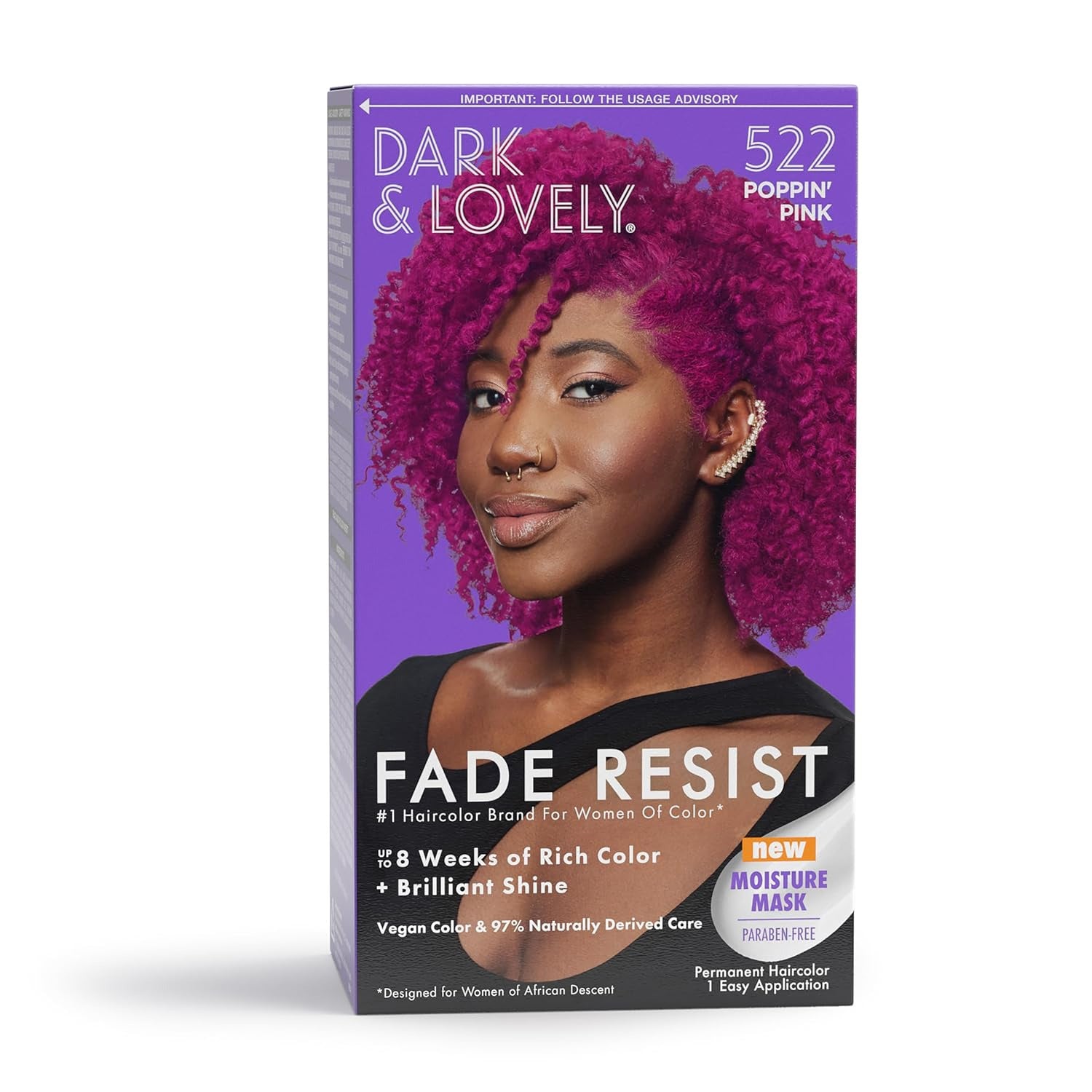 Dark-And-Lovely-Fade-Resist-Hair-ColorPoppin-Pink522