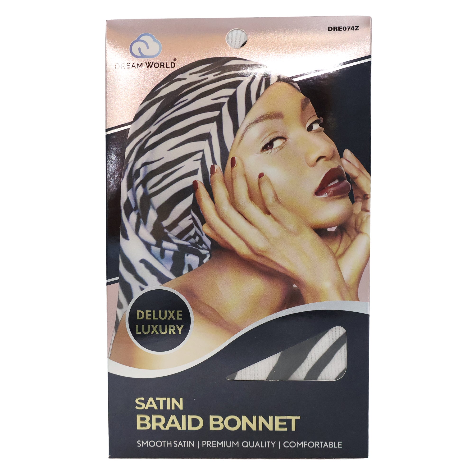 Dream-Womens-Satin-Braid-Bonnet-Zebra