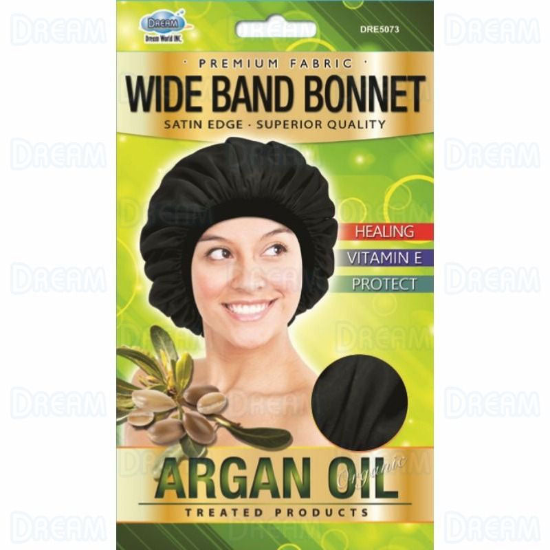Dream-Argan-Oil-Satin-Bonnet-Cap-Black-XL