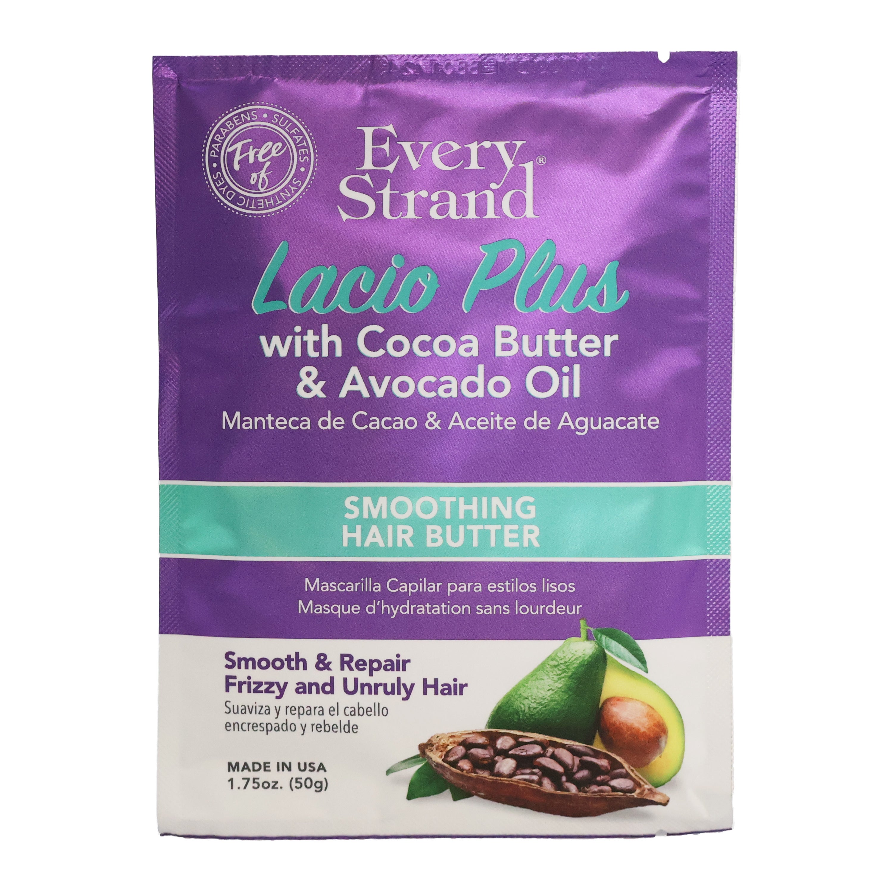 Every-Strand-Lacio-Plus-with-Cocoa-Butter-Avocado-Oil-Smoothing-Hair-Butter-175-Oz