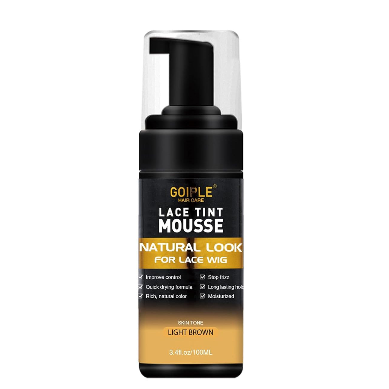 Goiple-Lace-Tint-Mousse-Light-Brown34oz
