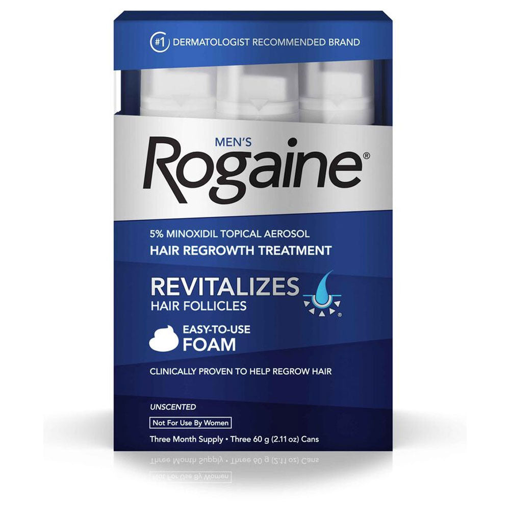 Rogaine-Mens-Hair-Regularrowth-Treatment-Foam-3-months-supply-211-Oz-Pack-of-3