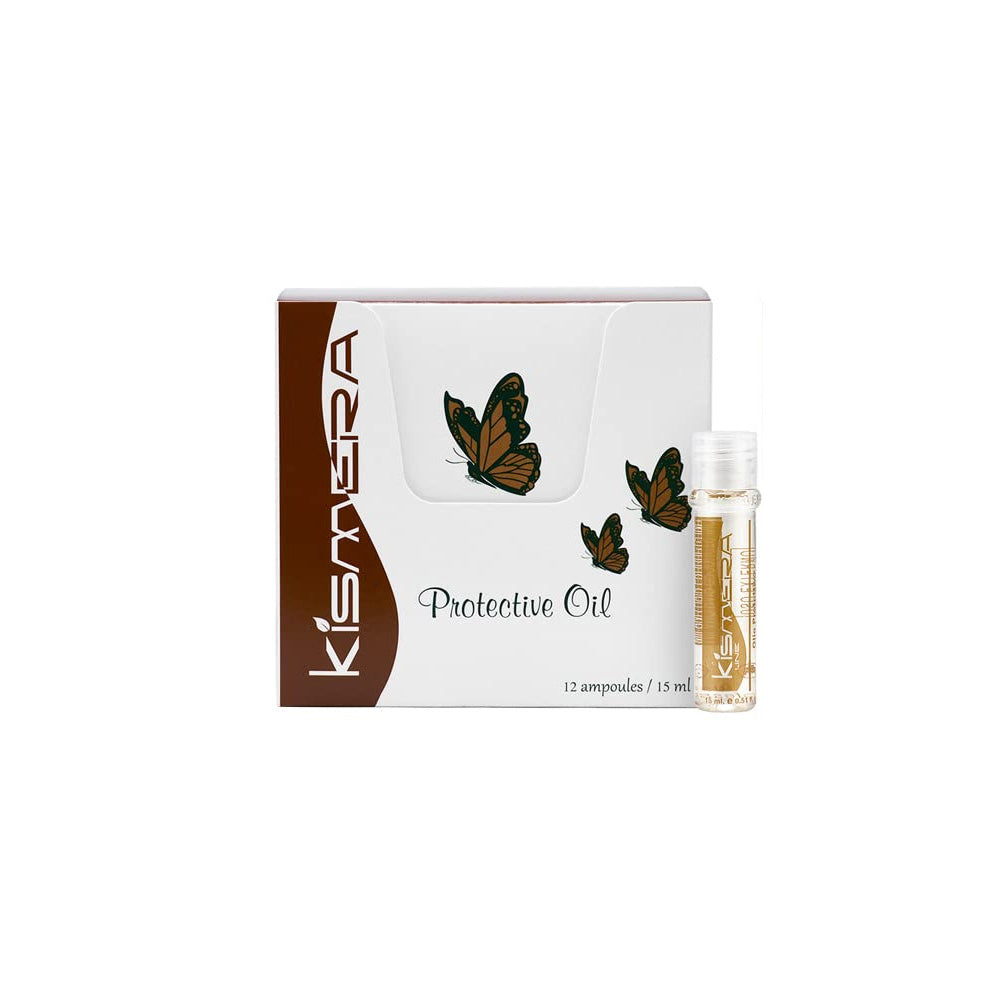 Kismera-Protective-Hair-Oil-with-Mineral-Oil-12-Vials-x-15-ml