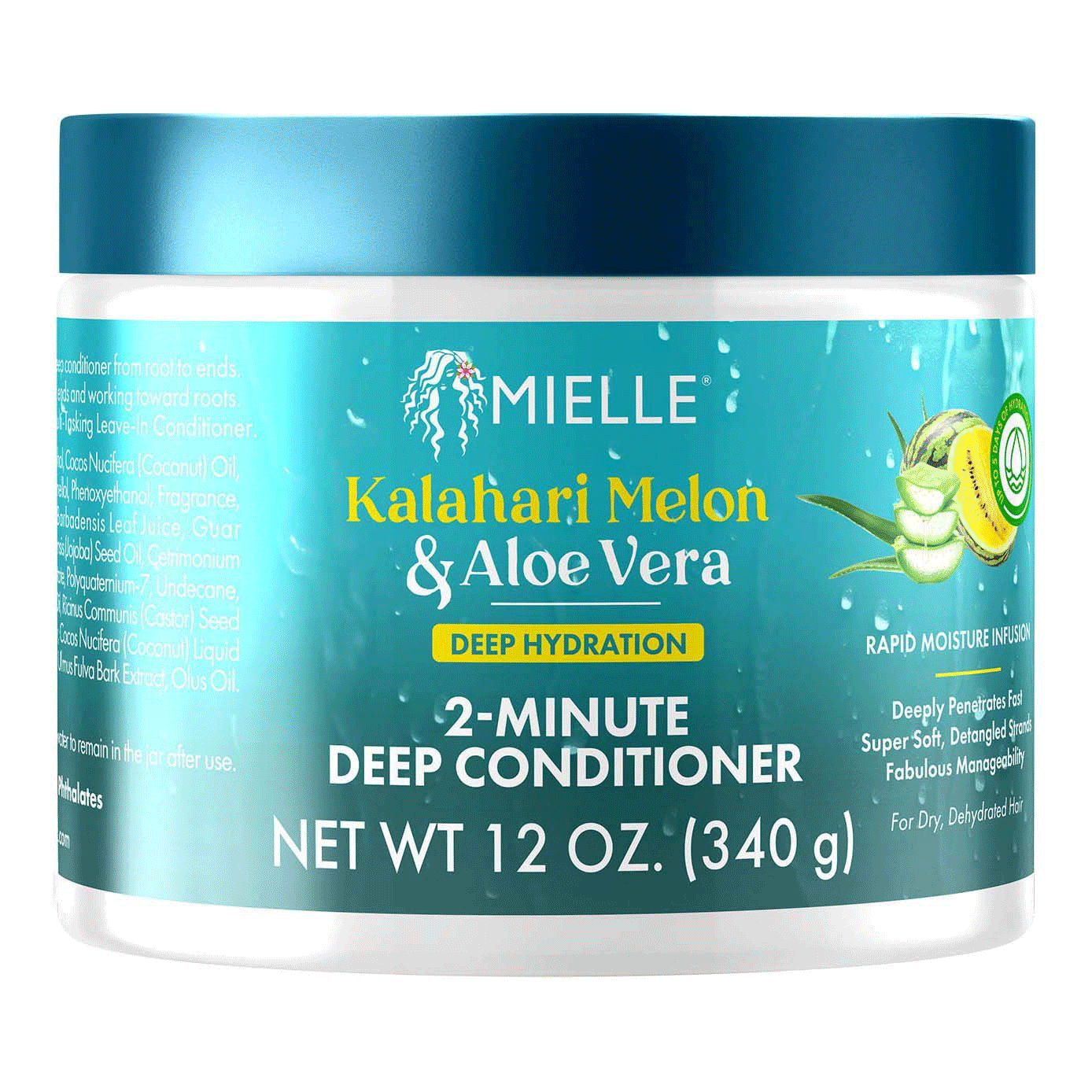 Mielle-Kalahari-Melon-Aloe-2-Minute-Deep-Condtioner-12-Oz