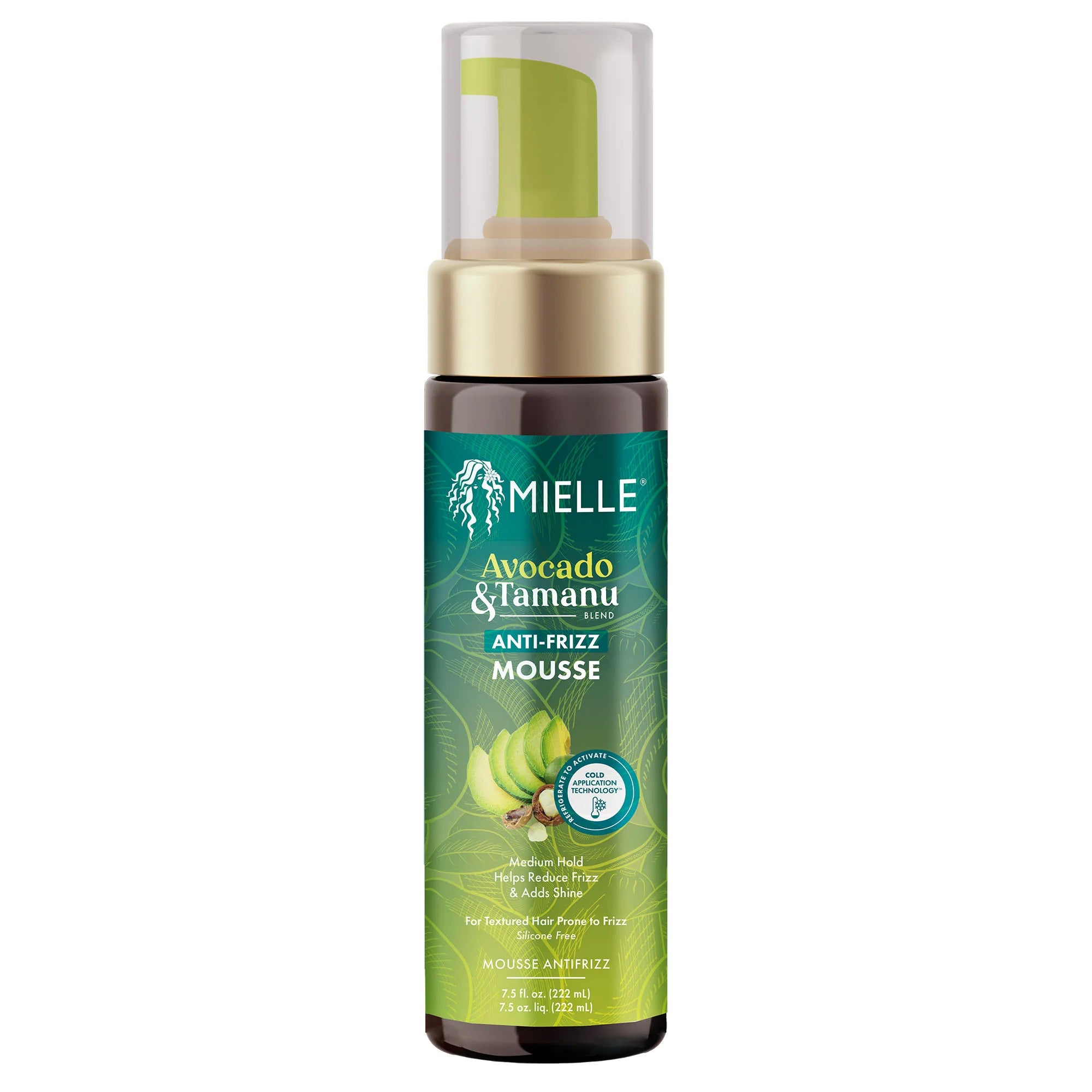 Mielle-Avocado-and-Tamanu-AntiFrizz-Mousse-75-Oz