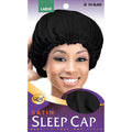 Qfitt-Satin-Sleep-Cap-Large-Black