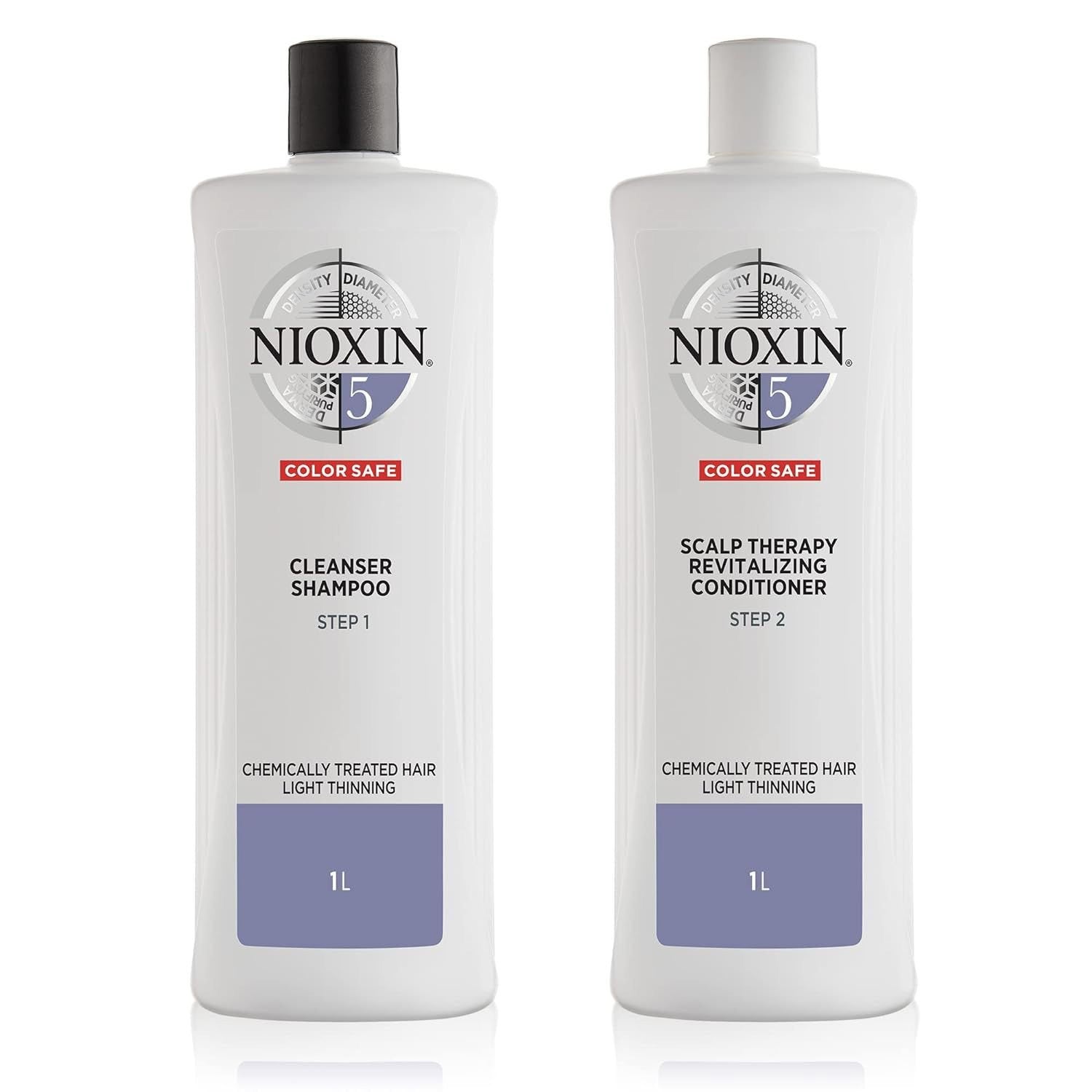NIOXIN-System-5-For-Bleached-Hair-with-Light-Thinning-338-Oz-Each