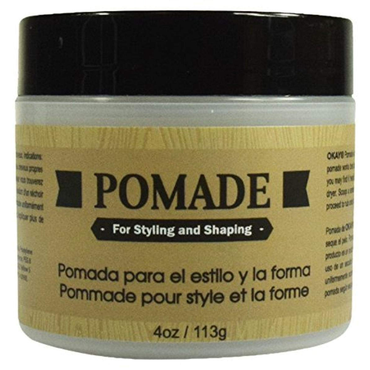 OKAY-Pomade-for-Styling-and-Shaping-for-Men-Formulated-For-Men-Helps-Polish-Style-And-Hold-Hair-And-Beard-4-Oz