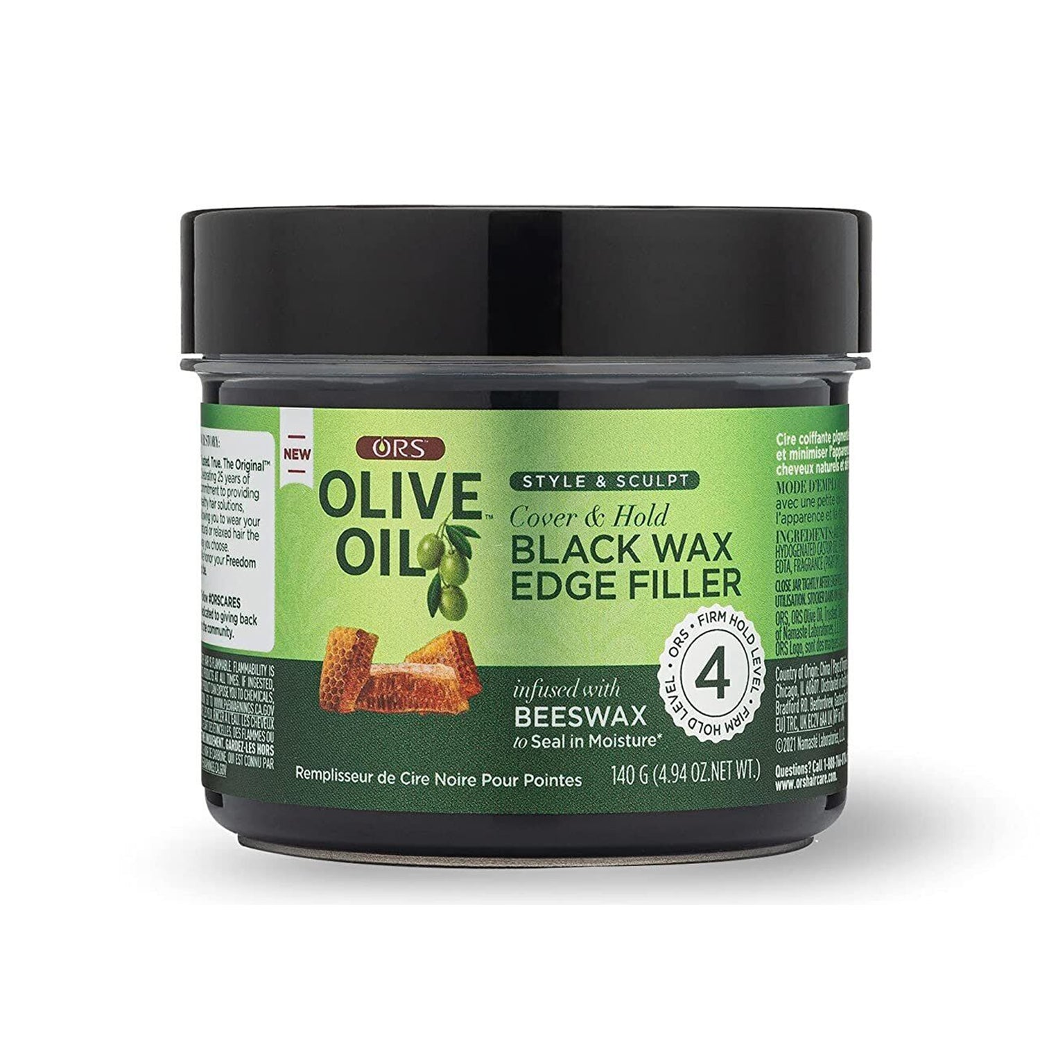 ORS-Olive-Oil-Style-and-Sculpt-Cover-and-Hold-Black-Wax-Edge-Filler-494-Oz